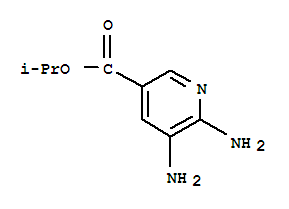 異丙基 5,6-二氨基煙酸結(jié)構(gòu)式_403668-98-4結(jié)構(gòu)式 異丙基 5,6-二氨基煙酸結(jié)構(gòu)式_403668-98-4結(jié)構(gòu)式