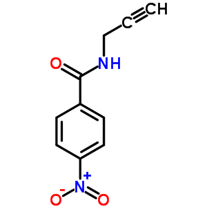 4-硝基-n-(prop-2-yn-1-基)苯甲酰胺結(jié)構(gòu)式_52829-66-0結(jié)構(gòu)式 4-硝基-n-(prop-2-yn-1-基)苯甲酰胺結(jié)構(gòu)式_52829-66-0結(jié)構(gòu)式