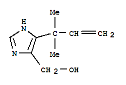 4-(1,1-���׻�-2-��ϩ-1-��)-1H-����-5-�״��Y(ji��)��(g��u)ʽ_316148-59-1�Y(ji��)��(g��u)ʽ