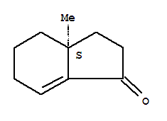 (3as)-(9ci)-2,3,3a,4,5,6-����-3a-�׻�-1H-��-1-ͪ�Y(ji��)��(g��u)ʽ_368875-09-6�Y(ji��)��(g��u)ʽ