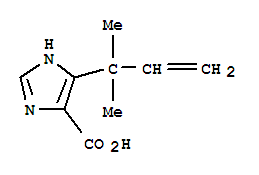 4-(1,1-���׻�-2-��ϩ-1-��)-1H-����-5-����Y(ji��)��(g��u)ʽ_714273-87-7�Y(ji��)��(g��u)ʽ